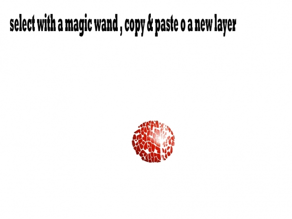 Creation of heart: Step 2